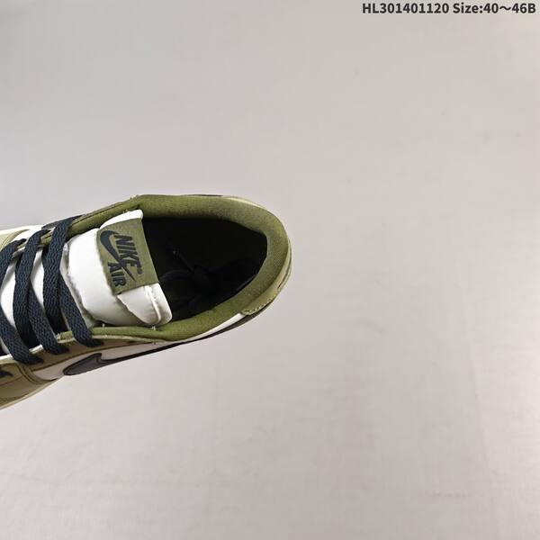 Nike Air Jordan 1 Retro Low OG white/olive/black 40~46 casual