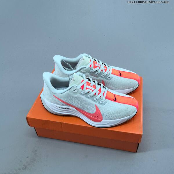 Nike Pegasus Plus ZoomX white black orange EU 36-46 running shoe