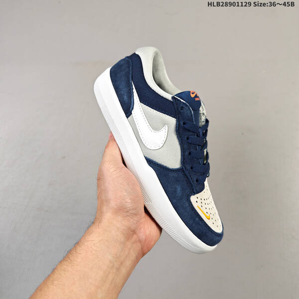 Nike SB Force 58 navy blue grey white EU 36-45 skate shoe