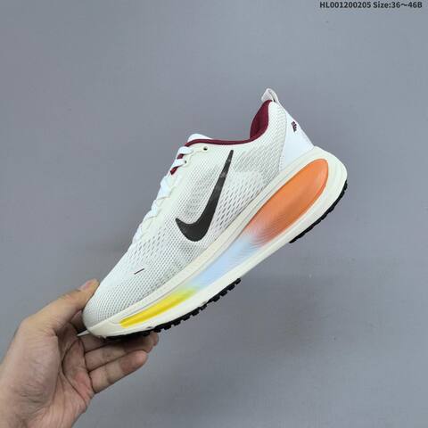 Nike Vomero 18 CNY Sail Black Burgundy Orange Yellow EU 36-46 Running Shoe - Unisex (BS-61521)