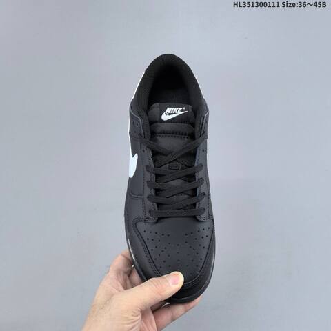 Nike SB Dunk Low Black White EU 36-45 Skate Shoe - Unisex (BS-62060)