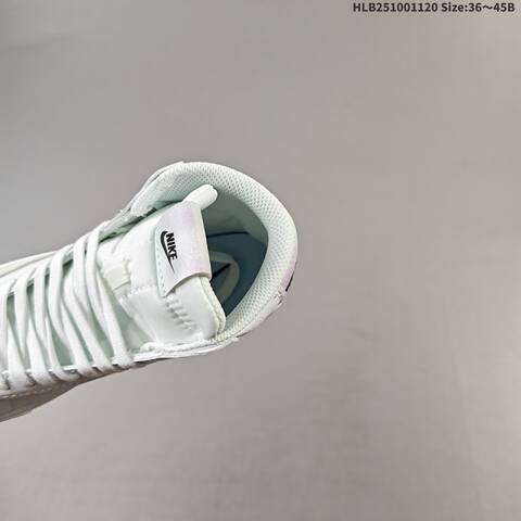 Nike Blazer Mid 77 Suede Swoosh White Black Pink Light Gray EU 36-45 Skate Shoe - Unisex (BS-63379)