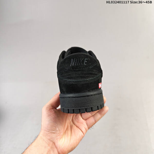 Nike SB Dunk Low Retro DIY black EU 36-45 skate shoe