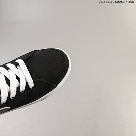 Nike Court Legacy Black White Blue EU 36-44 Skate Shoe - Unisex (BS-63437)