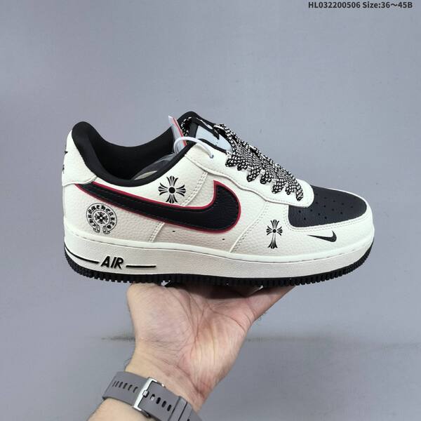 Nike Air Force 1 07 Low white beige green red gum EU 36-45 sneaker