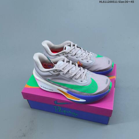 Nike Zoom Fly 6 White Black Grey EU 36-45 Running Shoe - Unisex (BS-60400)