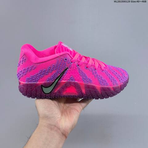 Nike JA 3 XMAS PE EP Pink Purple Mint EU 40-46 Basketball Shoe - Men's (BS-61673)