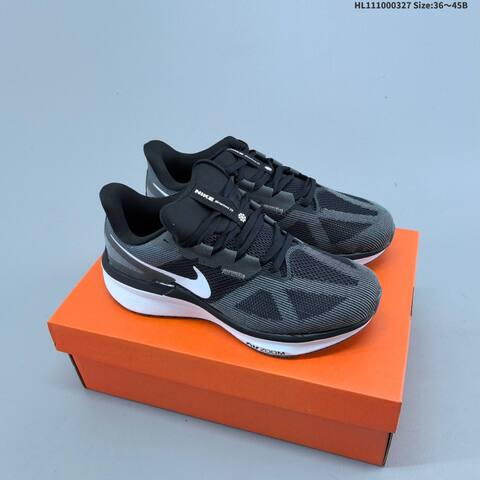 Nike Air Zoom Structure 25 Cream Red Navy White EU 36-45 Running Shoe - Unisex (BS-61099)