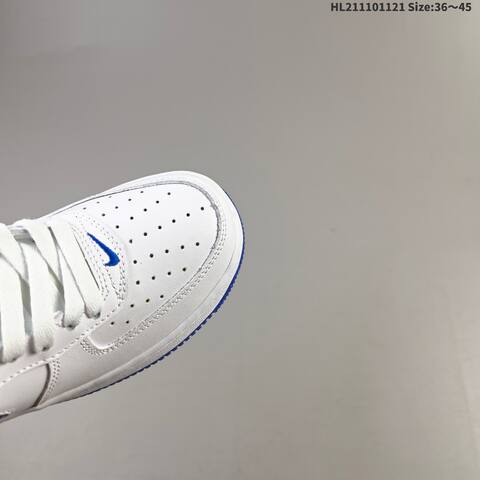 Nike Air Force 1 07 White Royal Blue EU 36-45 Sneaker - Unisex (BS-63338)