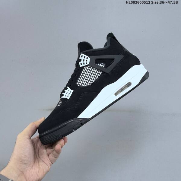 Jordan Air Jordan 4 Retro "White Thunder" Black/White EU 36-47.5 basketball