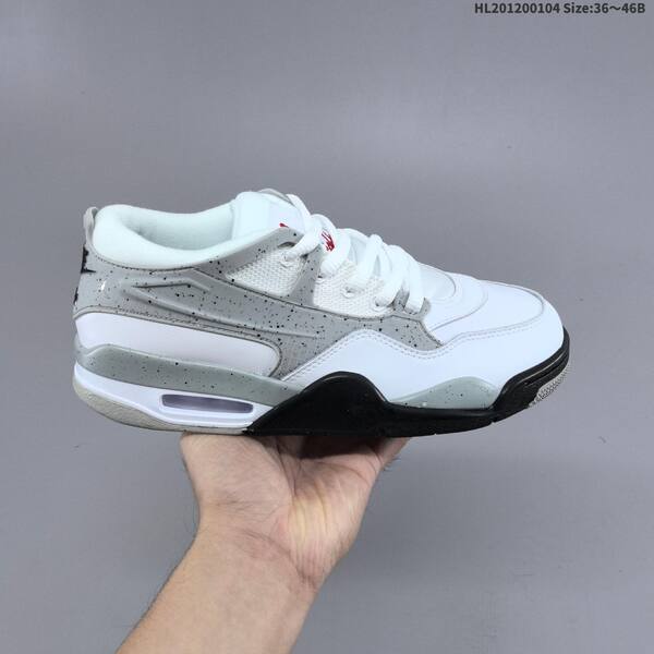 Jordan Air Jordan 4 RM White Cement 36~46 basketball
