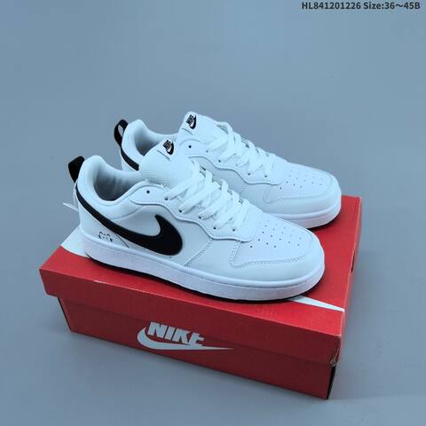 Nike Court Borough Low 2 Pale Yellow Light Blue Purple White EU 36-45 Skate Shoe - Unisex (BS-62427)