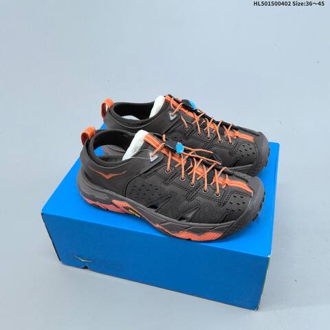 HOKA ONE ONE Tor Trafa Olive Black Blue Neon Yellow EU 36-45 Trail Shoe Trail Running Sneakers - Unisex (BS-69362)