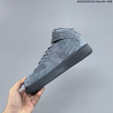 Nike Air Force 1 Mid 07 Dark Grey Black EU 36-45 Sneaker - Unisex (BS-62290)