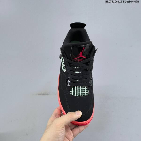 Jordan Air Jordan 4 Retro Black/Bright Crimson EU 36-47 basketball