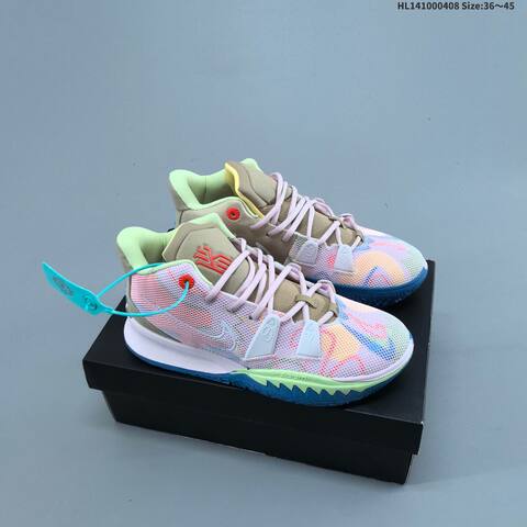 Nike Kyrie 7 Purple Neon Green Yellow Blue EU 36-45 Basketball Shoe - Unisex (BS-60903)