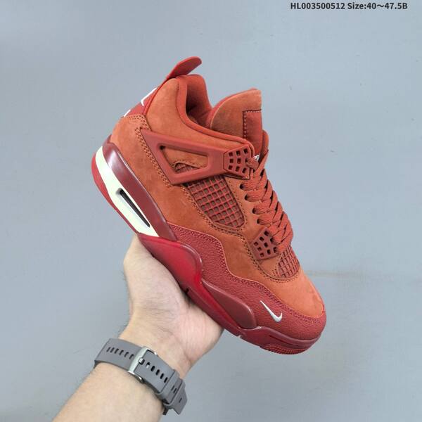 Nike Air Jordan 4 brick red / rust red / maroon EU 40-47.5 basketball