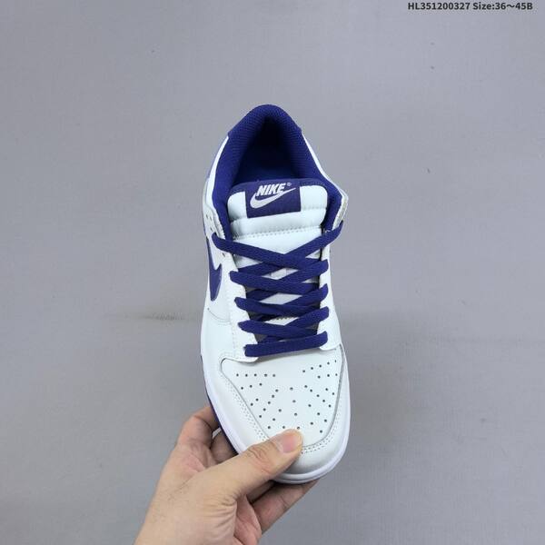 Nike Dunk Low white dark blue EU 36-45 skate shoe