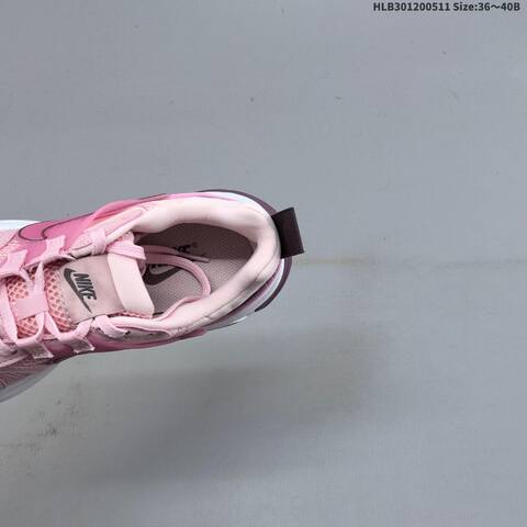 Nike V2K Run Light Pink Dark Pink Burgundy White Black EU 36-40 Running Shoe - Unisex (BS-60418)
