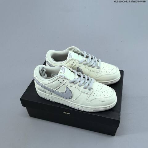 Nike Dunk Low Off White Black Olive Green EU 36-45 Skate Shoe - Unisex (BS-60722)