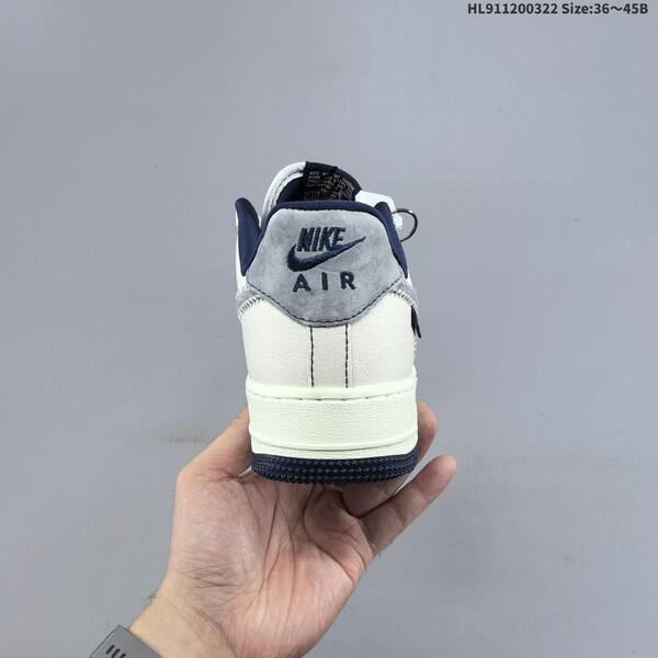 Nike Air Force 1 07 sail navy blue grey EU 36-45 sneaker