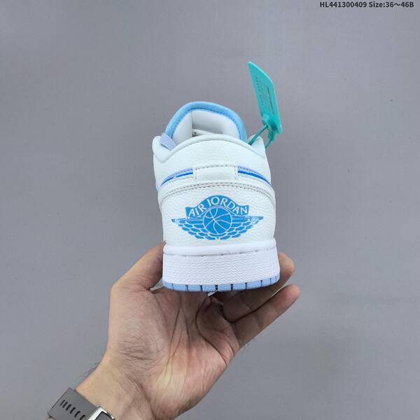 Jordan Air Jordan 1 Low Ice Blue/White EU 36-46 casual