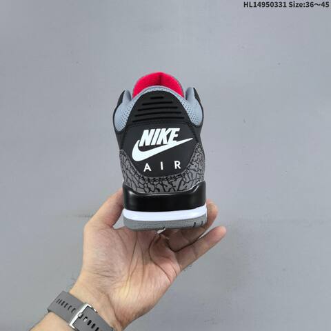 Nike Air Jordan 3 Retro AIR JORDAN 854262-001 ID HL14950331 Size 36 45 Lifestyle - Unisex (BS-66373)