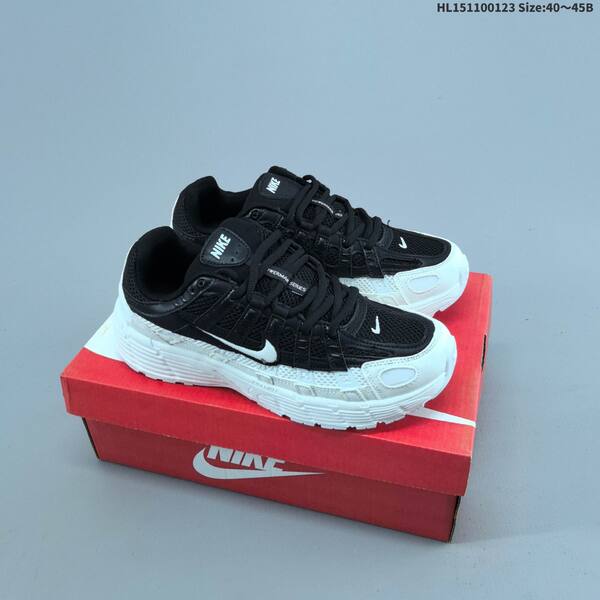 Nike P-6000 black white EU 40-45 running shoe