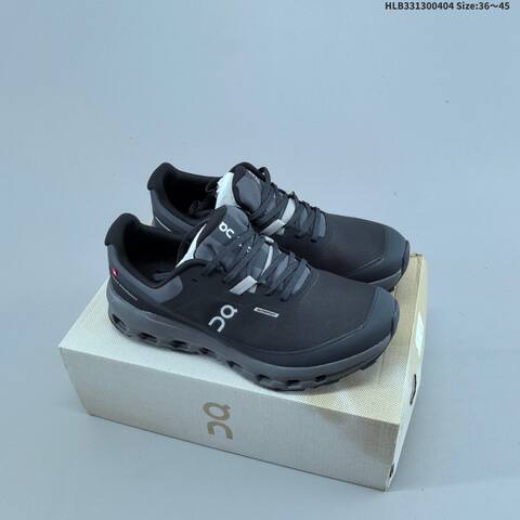 On Cloudvista 2 Waterproof Black Gray EU 36-45 Trail Shoe Trail Running Sneakers - Unisex BS-69643