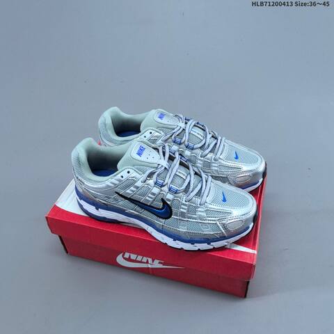 Nike P-6000 Black White EU 36-45 Running Shoe - Unisex (BS-60770)