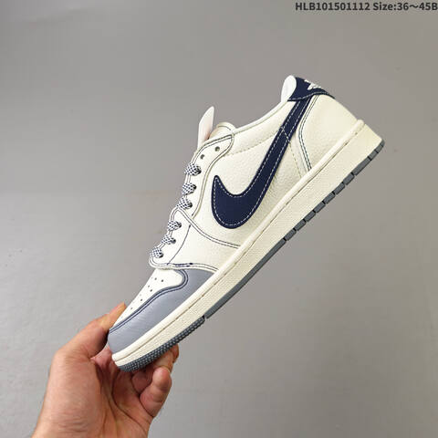 Jordan Air Jordan 1 Low Sail Gray Navy EU 36-45 casual