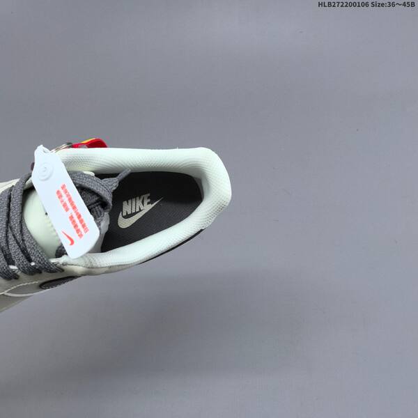 Nike Air Force 1 07 Low beige dark gray red EU 36-45 sneaker