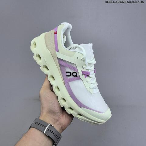 On Cloudvista 2 White Cream Purple Beige EU 36-46 Trail Shoe Trail Running Sneakers - Unisex (BS-69656)