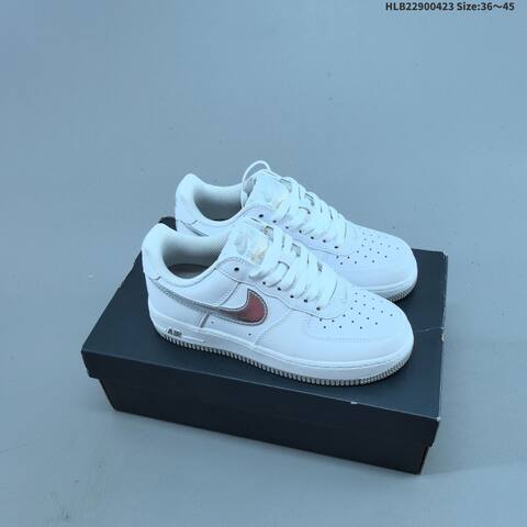 Nike Air Force 1 07 Light Beige Green Gum Brown EU 36-45 Sneaker - Unisex (BS-60568)