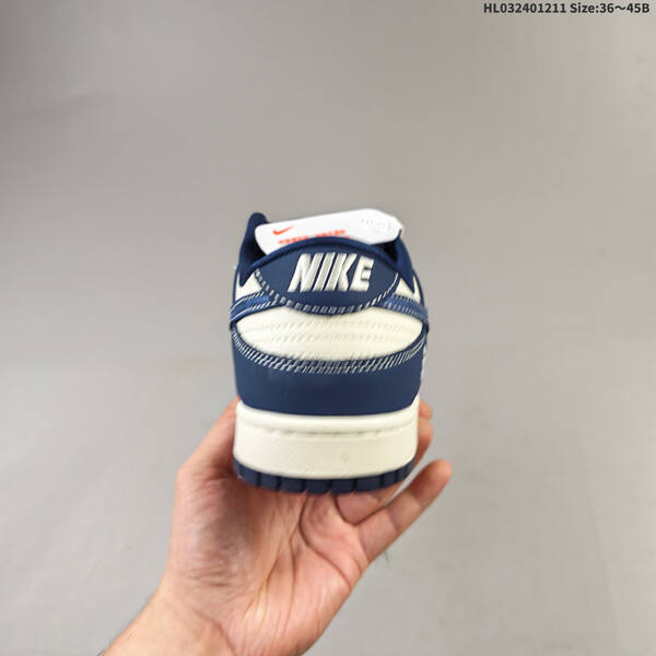 Nike SB Dunk Low Retro DIY sail navy blue white grey EU 36-45 skate shoe
