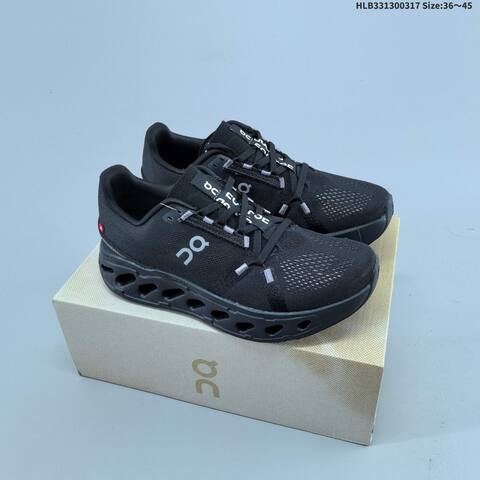 On Cloudeclipse Black White EU 36-45 Running Shoe Running Sneakers - Unisex (BS-69671)