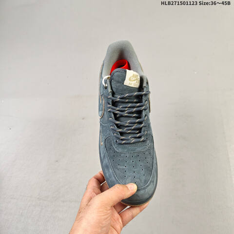 Nike Air Force 1 07 LV8 DY9867-101 Dark Grey Gold EU 36-45 Sneaker - Unisex (BS-63186)