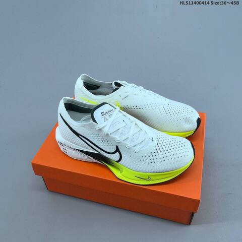 Nike ZoomX Vaporfly Next 3 White Black Turquoise Purple EU 36-45 Running Shoe - Unisex (BS-60749)