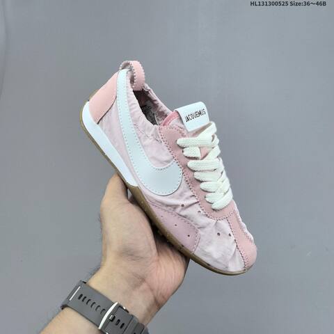 Nike Jacquemus x Nike Air Max 1 Jacumoon Light Pink Black White Gum Orange EU 36-46 Sneaker - Unisex (BS-60147)