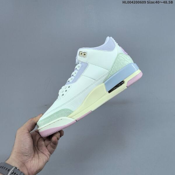 Jordan Air Jordan 3 Retro Sail / Jade Aura / pastel pink 40~48.5 basketball