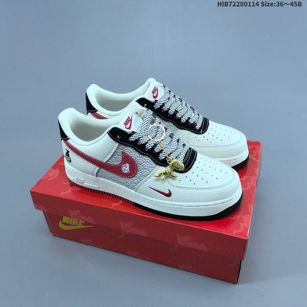 Nike Air Force 1 07 LV8 sail burgundy gold white EU 36-45 sneaker