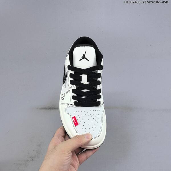 Jordan Air Jordan 1 Low white black grey red EU 36-45 sneaker