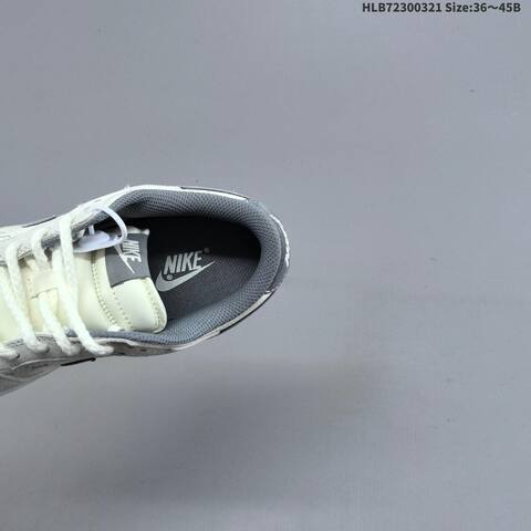 Nike Dunk SB Low Stussy Cream Light Grey Dark Grey White EU 36-45 Skate Shoe - Unisex (BS-61222)