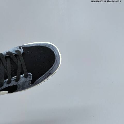 Nike Dunk SB Low Supreme Black Grey Sail Red EU 36-45 Skate Shoe - Unisex (BS-60091)