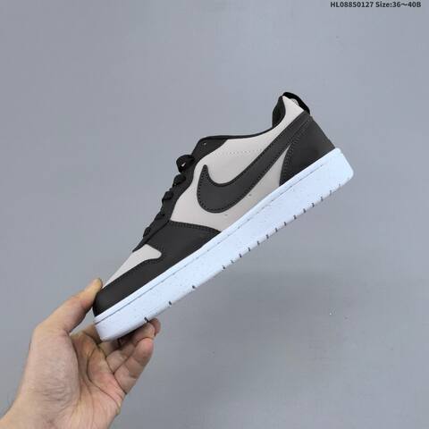 Nike Court Borough Low black white light grey EU 36-40 skate