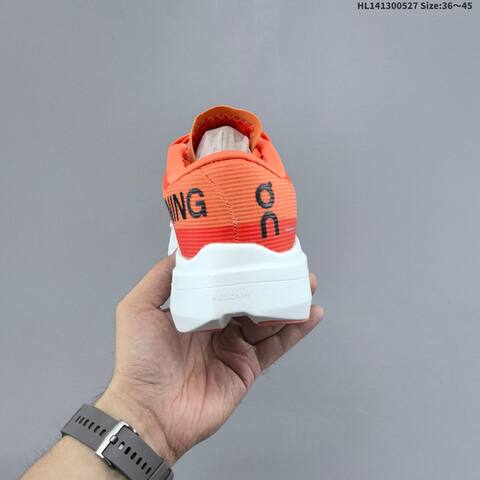 On Cloudboom Volt 3 MF30980462 Orange Black White EU 36-45 Running Shoe Running Sneakers - Unisex (BS-69511)