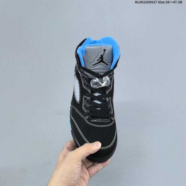 Jordan Air Jordan 5 Retro Black/University Blue 36~47.5 basketball