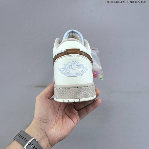 Jordan Air Jordan 1 Low White/Light Blue/Brown EU 36-46 basketball
