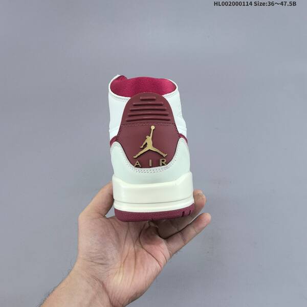 Jordan Air Jordan Legacy 312 white / burgundy / cream 36~47.5 basketball