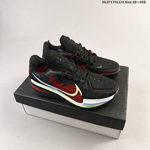 Nike Air Zoom G T Cut 1 EP Black Red White EU 38-45 Basketball Shoe - Unisex (BS-63321)